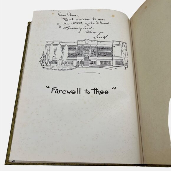 Vintage 1950 The Spider Web Yearbook Concord High School North Carolina - Picture 9 of 9